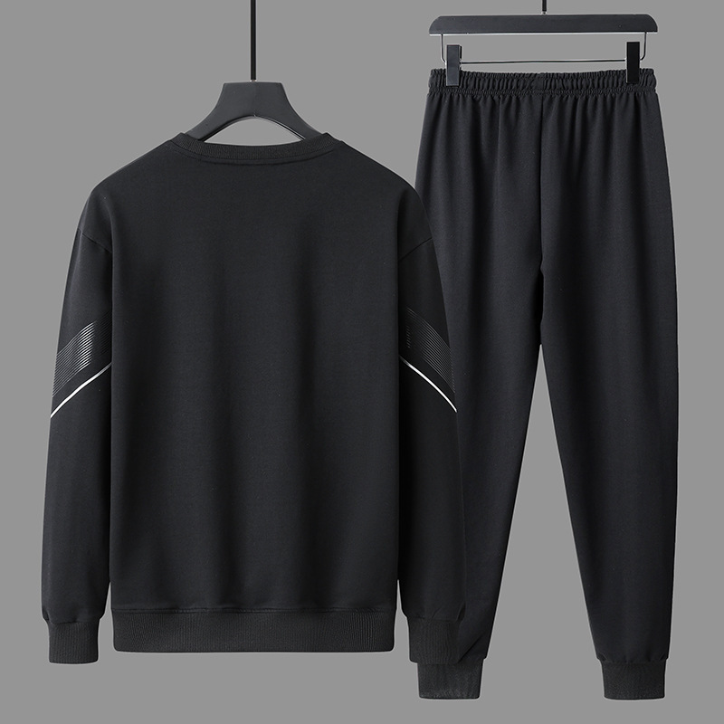 Men's Casual 2-Piece Sportswea - Fashion Streetwear avaliação e preço