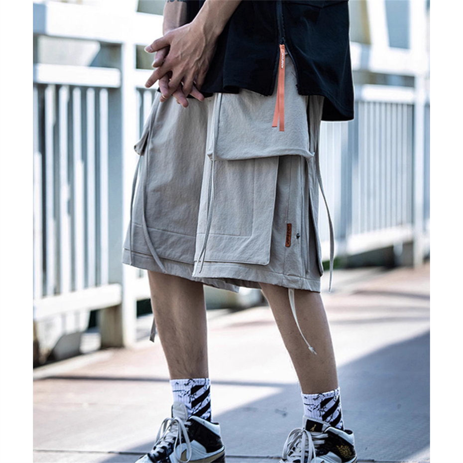 Tactical Techwear Casual Short - Techwear Pants Tactical avaliação e preço