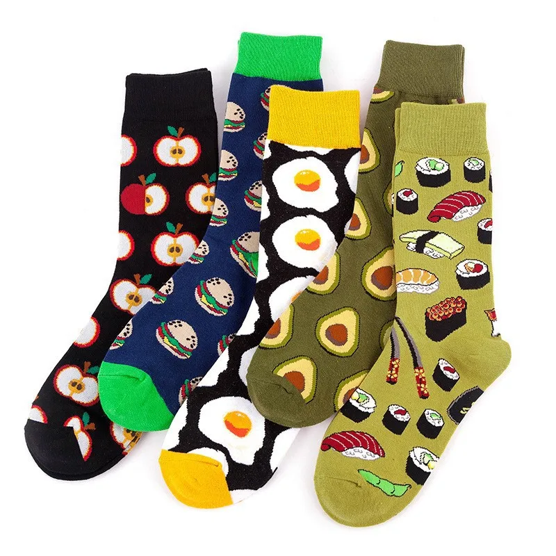 5 Pairs Cotton Fashion Persona - Street Fashion For Boy avaliação e preço
