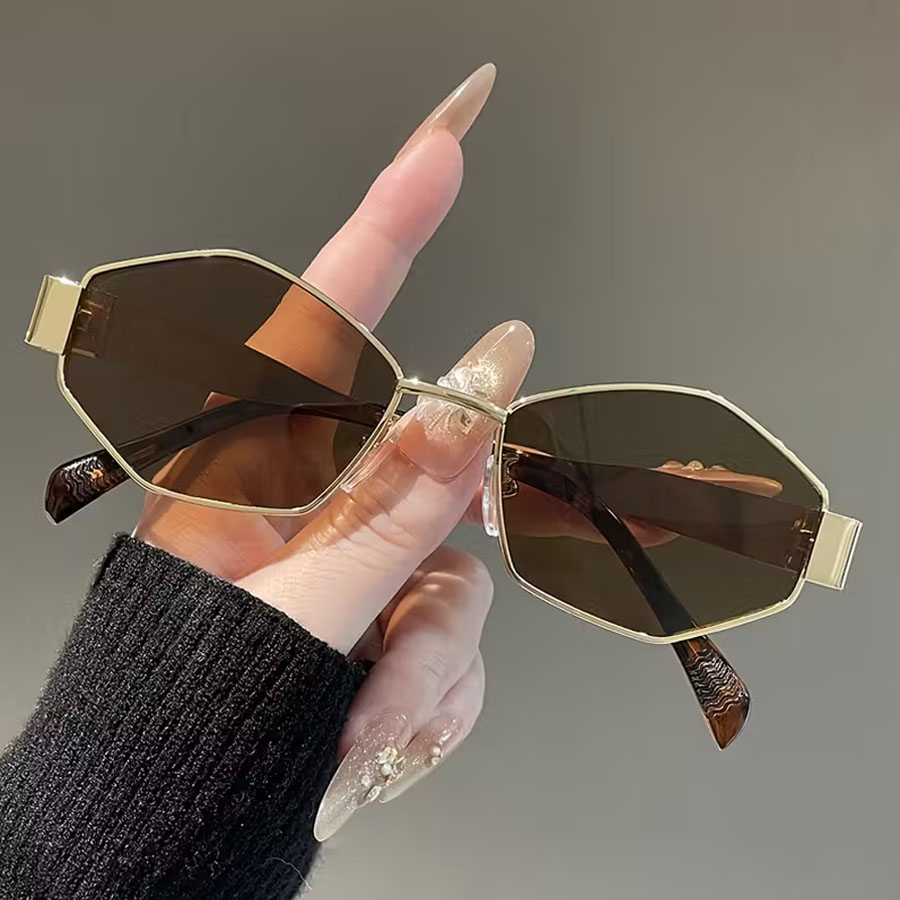 1 Pair of Irregular-Frame Tren - Street Fashion Pose avaliação e preço