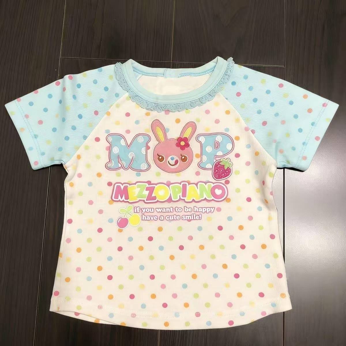 Vintage Kawaii Cute Short Slee - Street For Fashion avaliação e preço