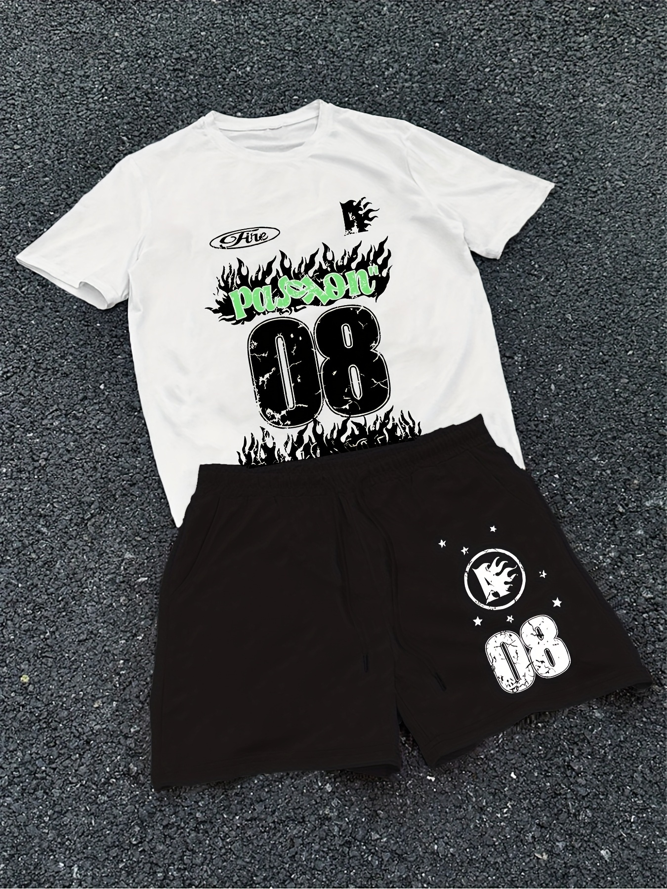 2026 Summer New Men's Short-Sl - Street Fashion For 2026 avaliação e preço
