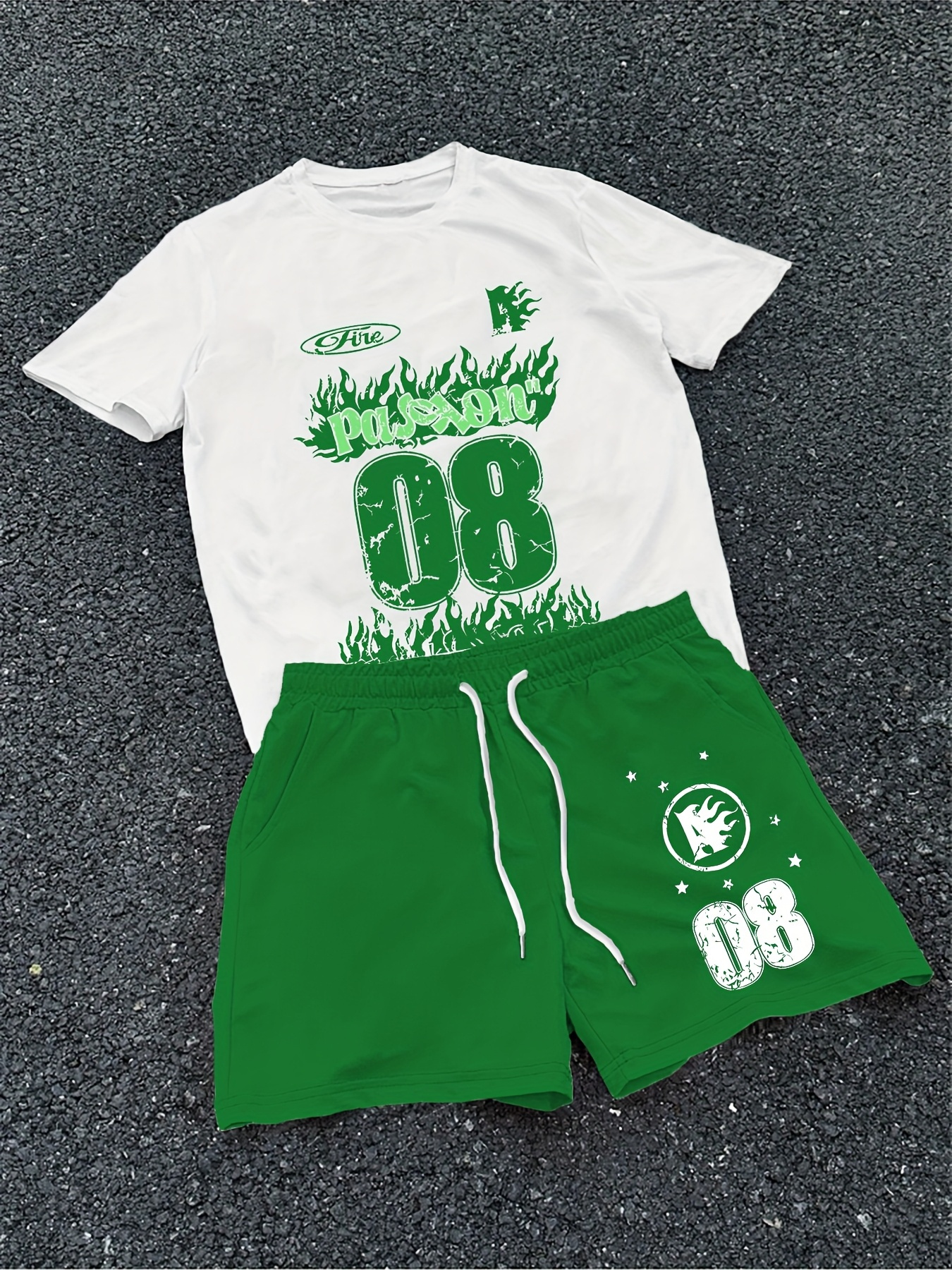 2026 Summer New Men's Short-Sl - Street Fashion For 2026 avaliação e preço