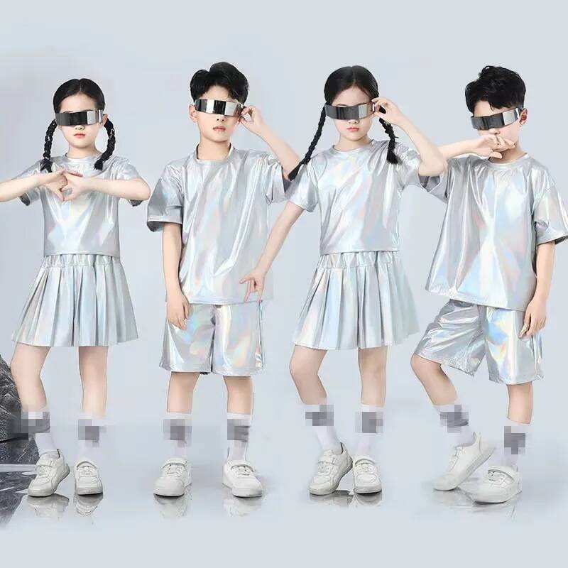 Boys and Girls Hip-hop Set Sil - Street Fashion For Boy avaliação e preço