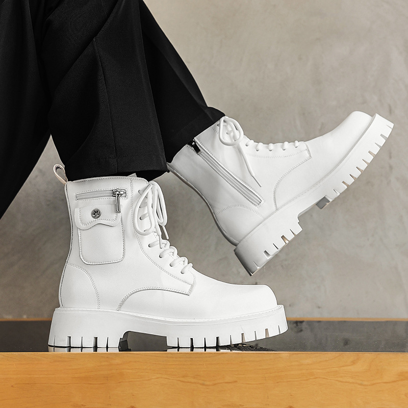 2025 Trend Men Boots Sneakers  - Street Fashion Trends 2025 avaliação e preço