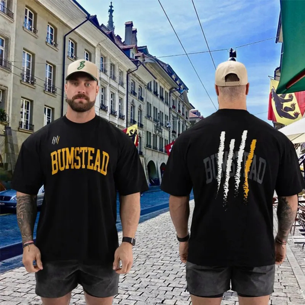 Gym Sports Muscle Men's Cotton - Street Fashion For Short Guys avaliação e preço