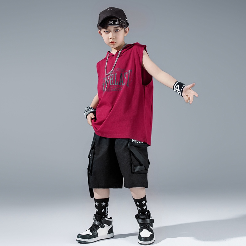 Street Dance Performance Suit  - Street Fashion For Boy avaliação e preço