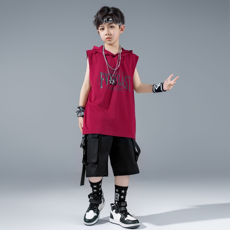 Street Dance Performance Suit  - Street Fashion For Boy avaliação e preço