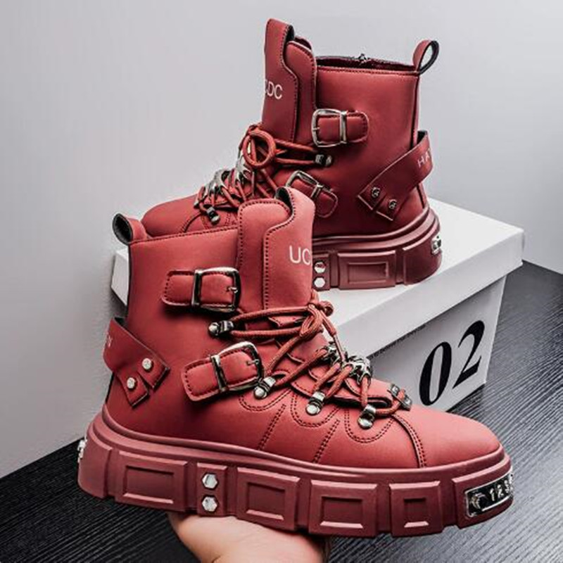 Luxury Rivet Black High top Sn - Street Fashion Luxury avaliação e preço