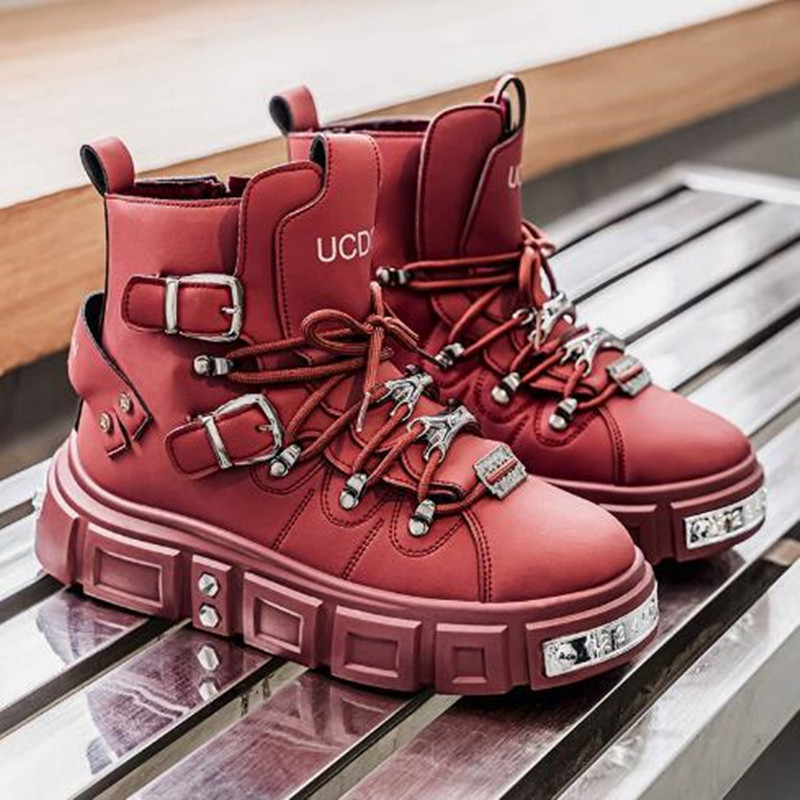 Luxury Rivet Black High top Sn - Street Fashion Luxury avaliação e preço