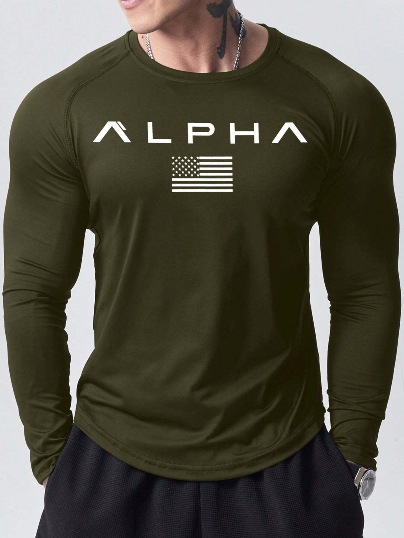 New men's long-sleeved T-shirt - Street For Fashion avaliação e preço