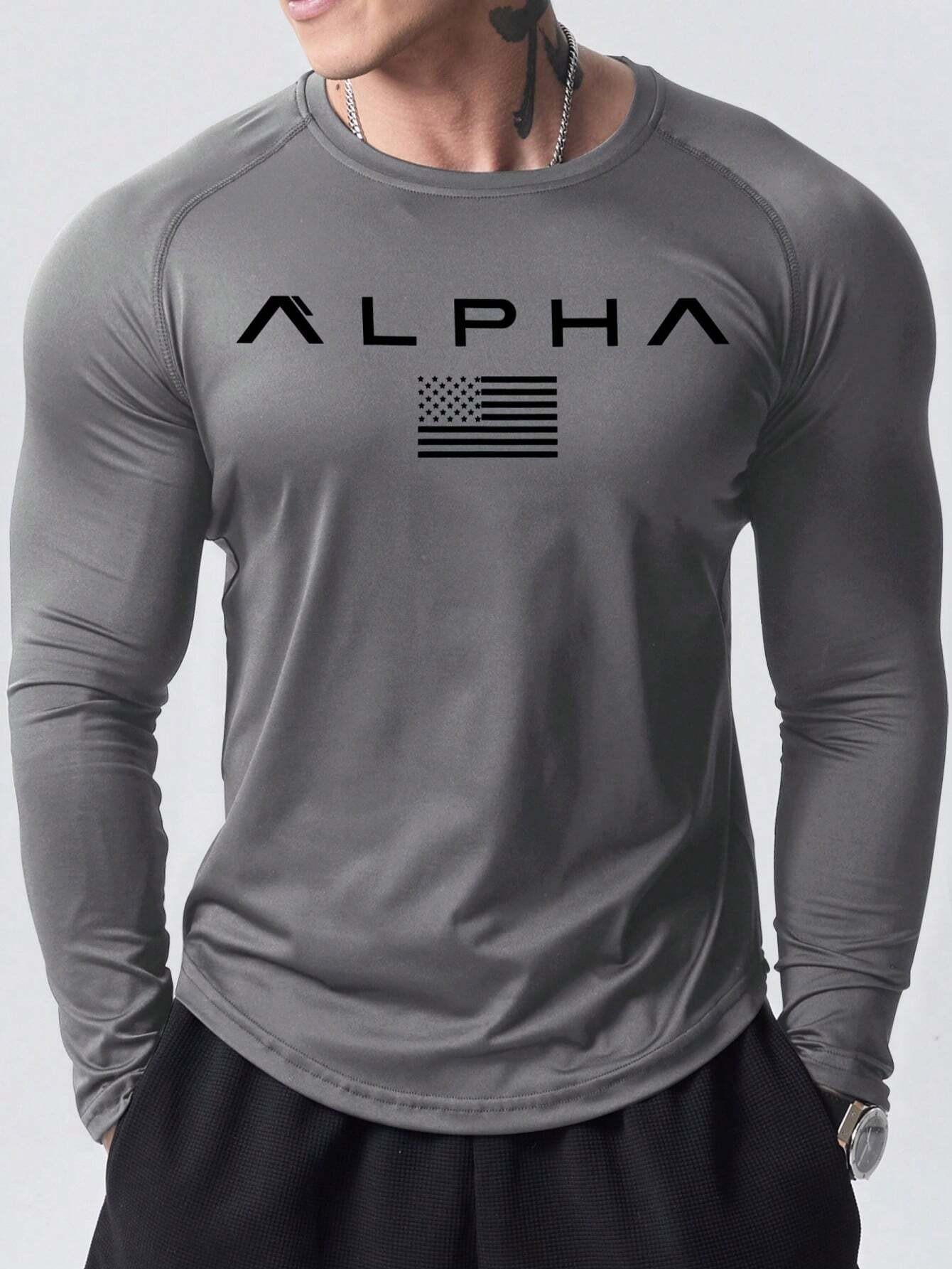 New men's long-sleeved T-shirt - Street For Fashion avaliação e preço