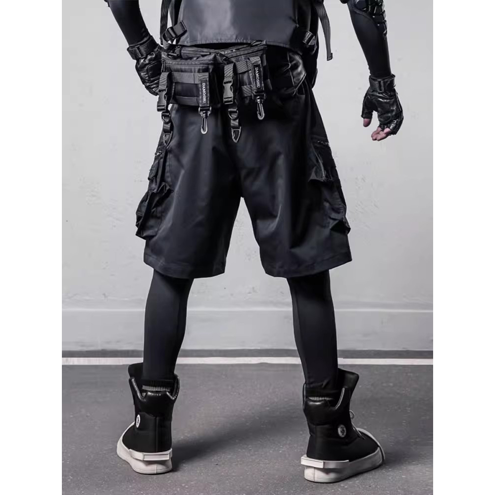 2025 Summer Tactical Shorts Me - Techwear Pants Tactical avaliação e preço