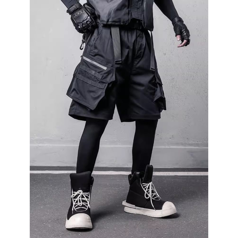2025 Summer Tactical Shorts Me - Techwear Pants Tactical avaliação e preço