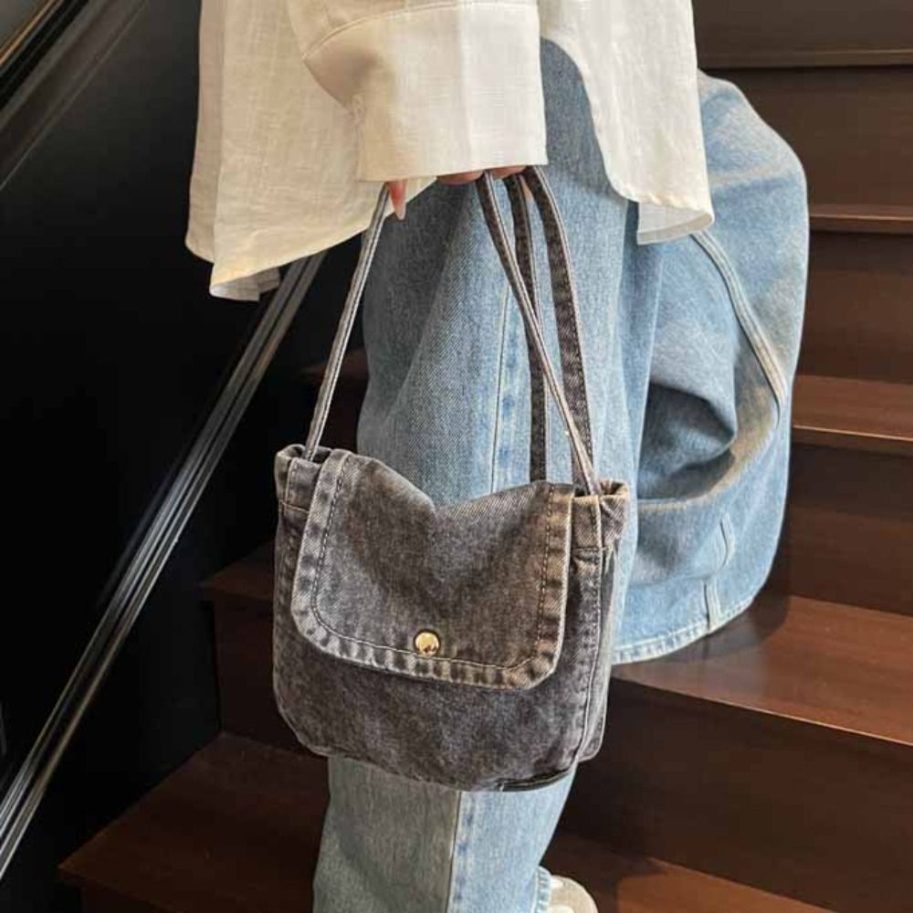 Fashionable Y2K Denim Canvas B - Street Fashion For Boy avaliação e preço