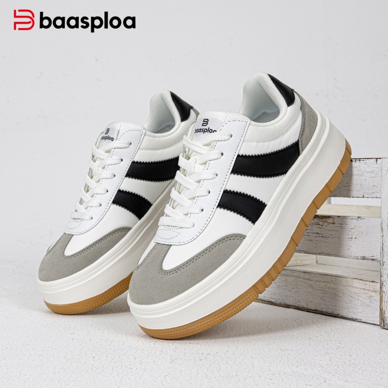 Baasploa Women Platform Sneake - Street Fashion Walk avaliação e preço