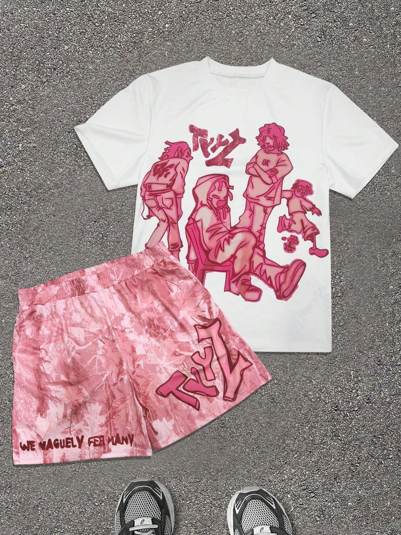 2026 Summer New Men's Short-Sl - Street Fashion For 2026 avaliação e preço