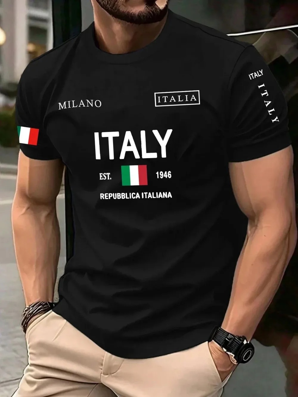 European  American Fashion Tre - Street Fashion Of Milan avaliação e preço