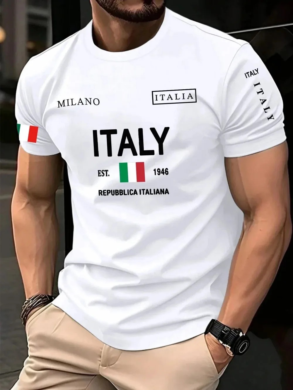 European  American Fashion Tre - Street Fashion Of Milan avaliação e preço