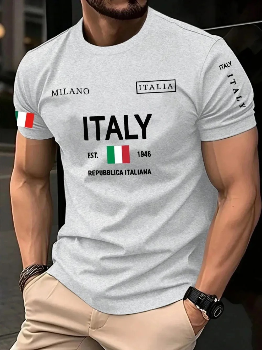 European  American Fashion Tre - Street Fashion Of Milan avaliação e preço