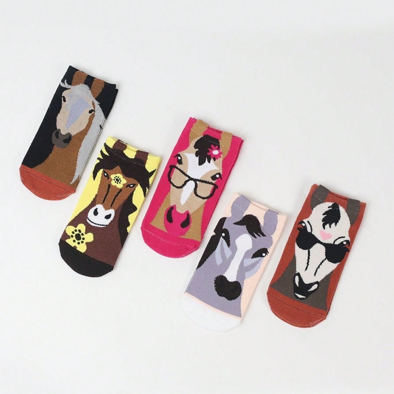 5 pairs Spring and Autumn new  - Street Fashion Trends 2025 avaliação e preço