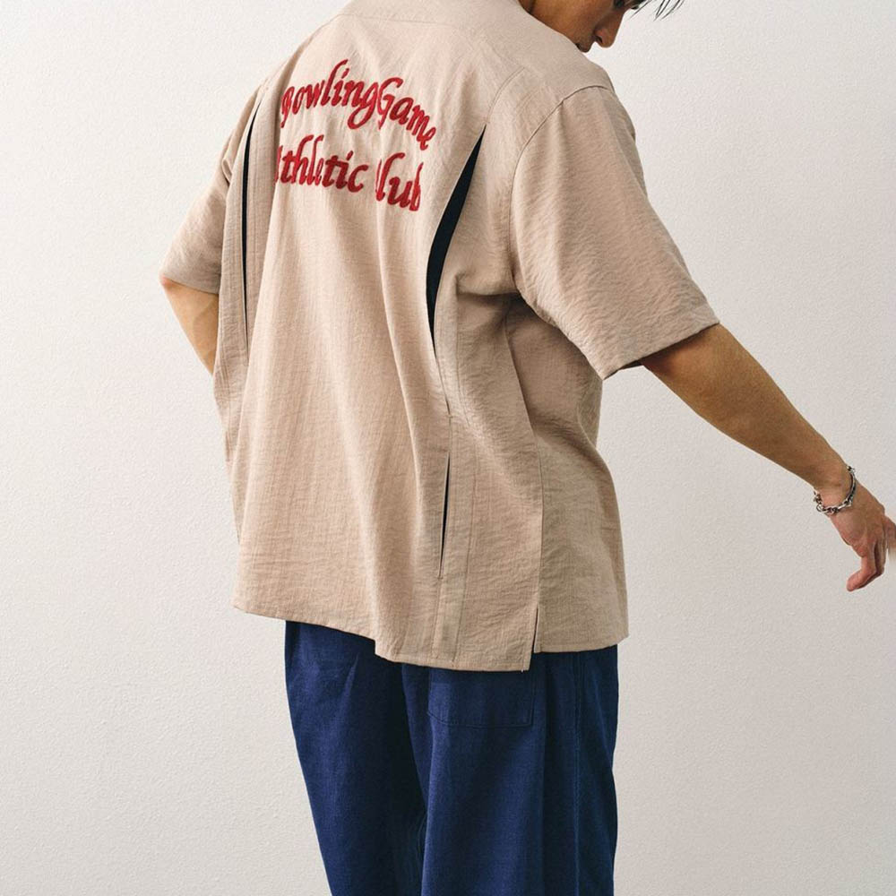 Men's Embroidered Short-Sleeve - Street Fashion Trends 2025 avaliação e preço