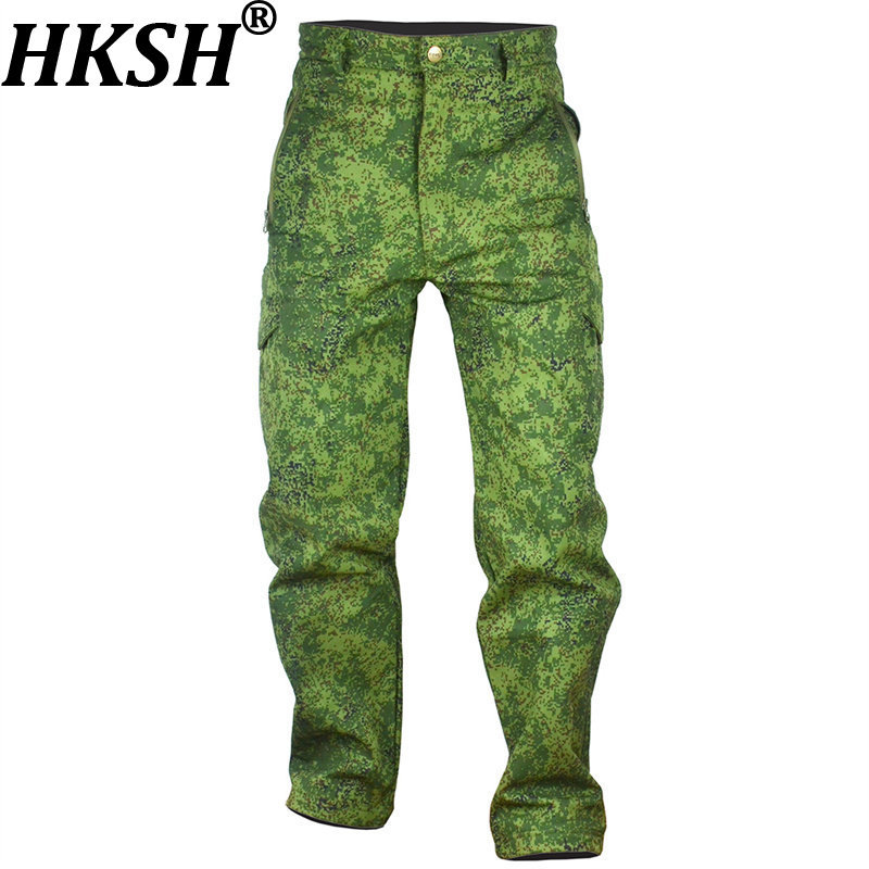 HKSH Autumn Winter New Men Fas - Techwear Pants Tactical avaliação e preço