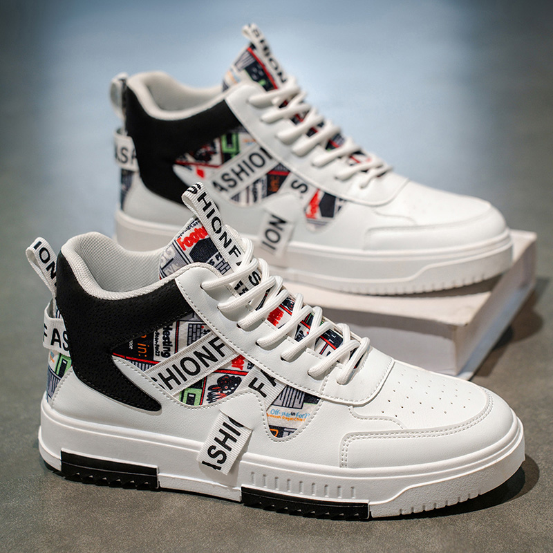 2025 New Men's High-Top Casual - Street Fashion Trends 2025 avaliação e preço