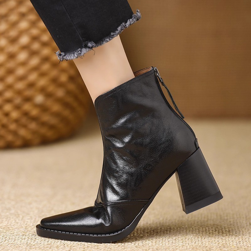 Luxury Women's Ankle Boots Spr - Street Fashion Luxury avaliação e preço