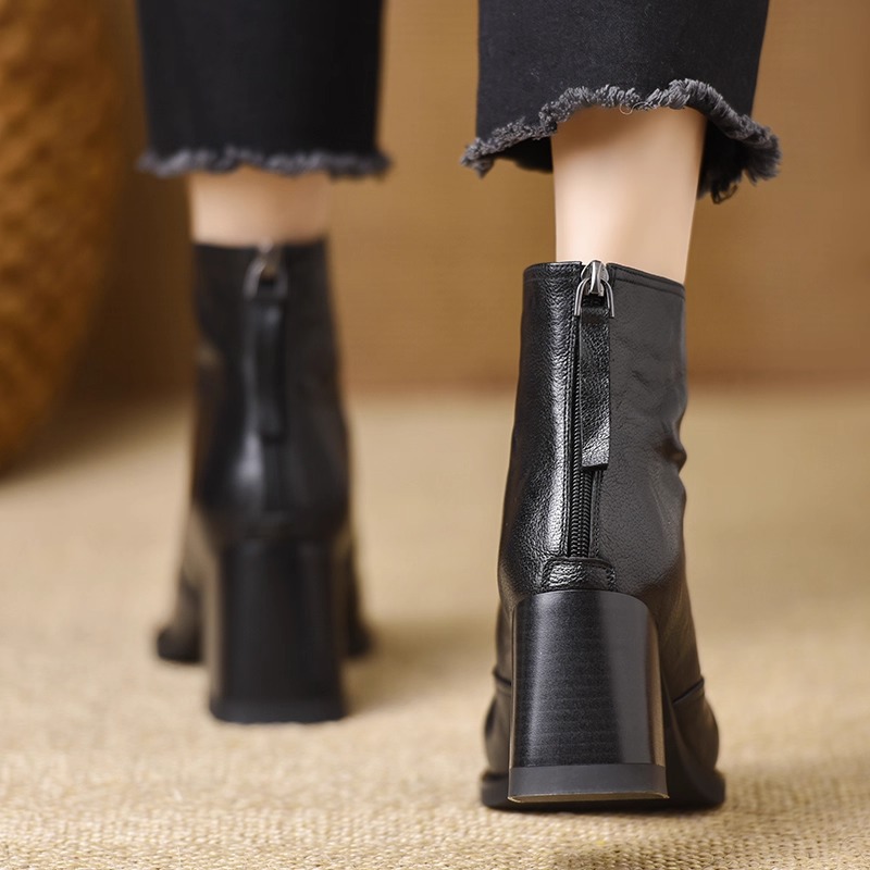 Luxury Women's Ankle Boots Spr - Street Fashion Luxury avaliação e preço
