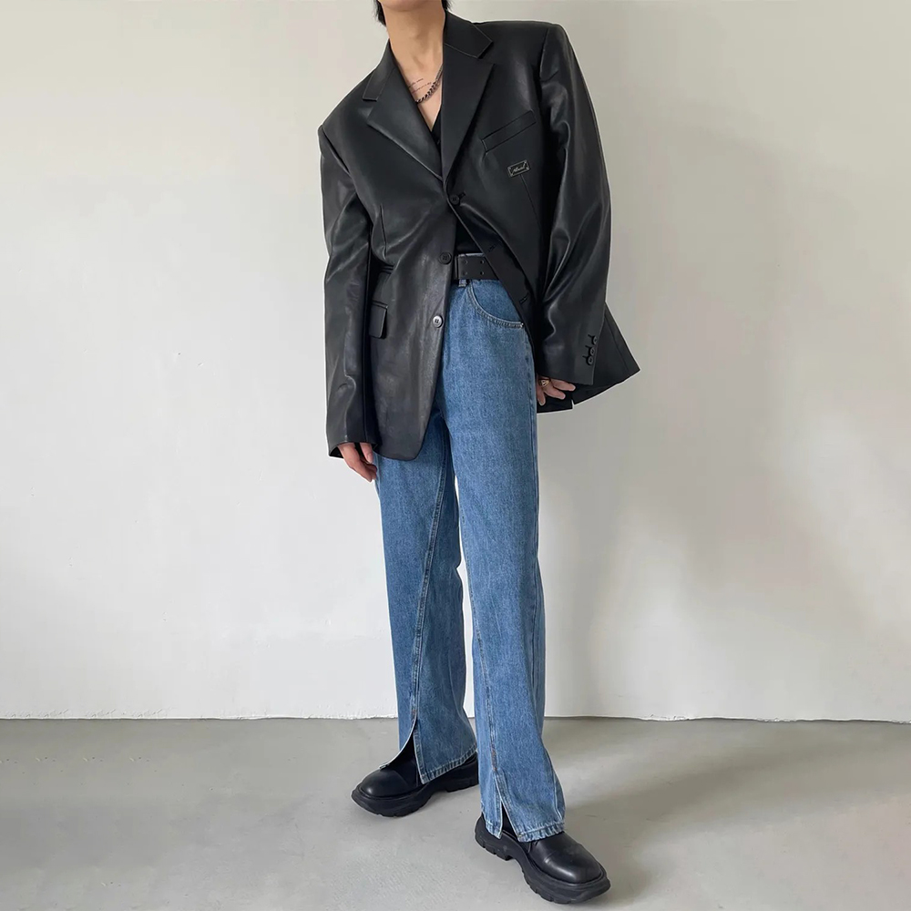 2025 Winter New Men's Long-Sle - Street Fashion Trends 2025 avaliação e preço