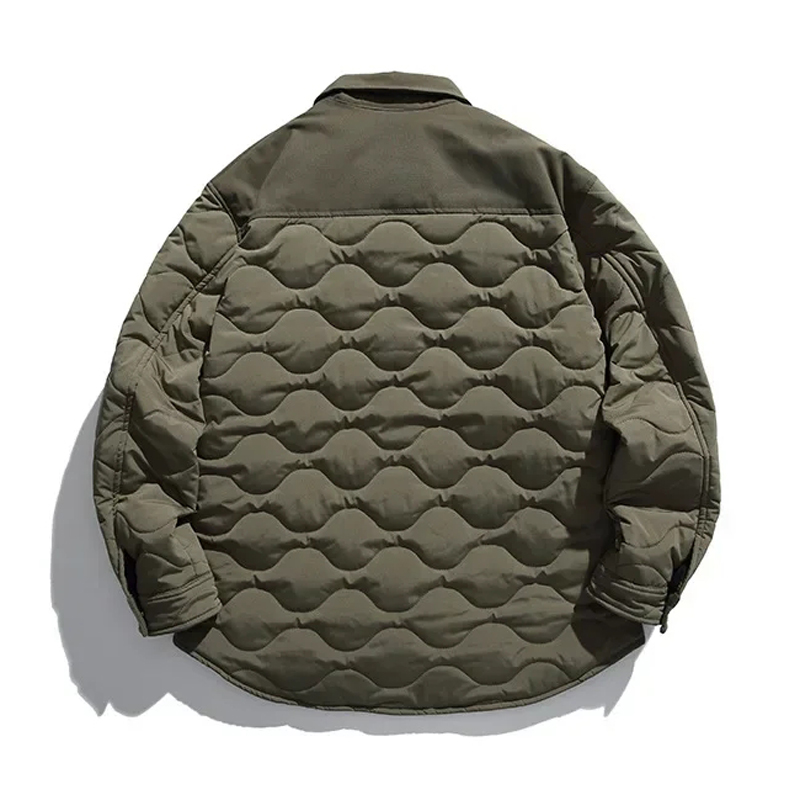 Vintage Cotton Jacket Men's Wi - Street Fashion Erkek avaliação e preço