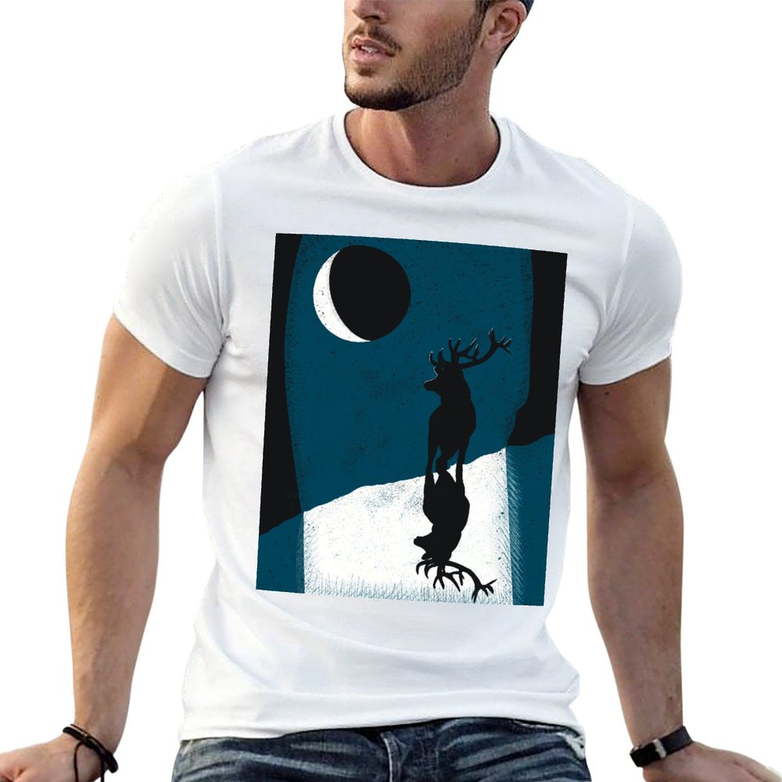 Moonlight pose T-Shirt Street  - Street Fashion Pose avaliação e preço