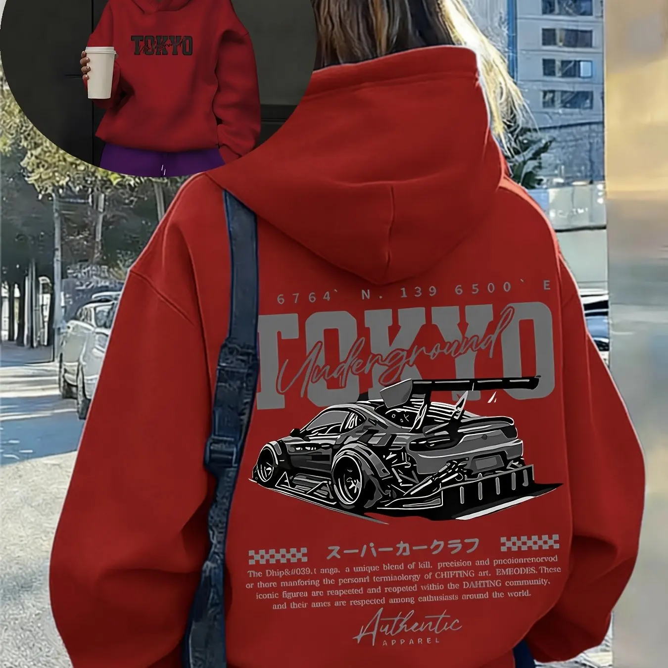 Japanese Streetwear Hoodie Men - Street Fashion In Tokyo avaliação e preço