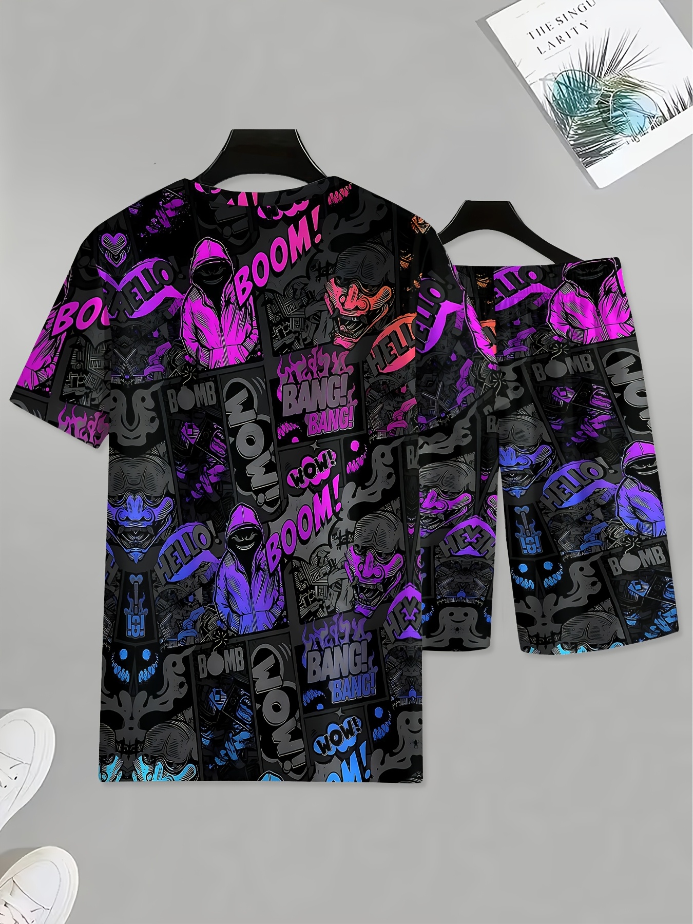 2026 Summer New Men's Short-Sl - Street Fashion For 2026 avaliação e preço