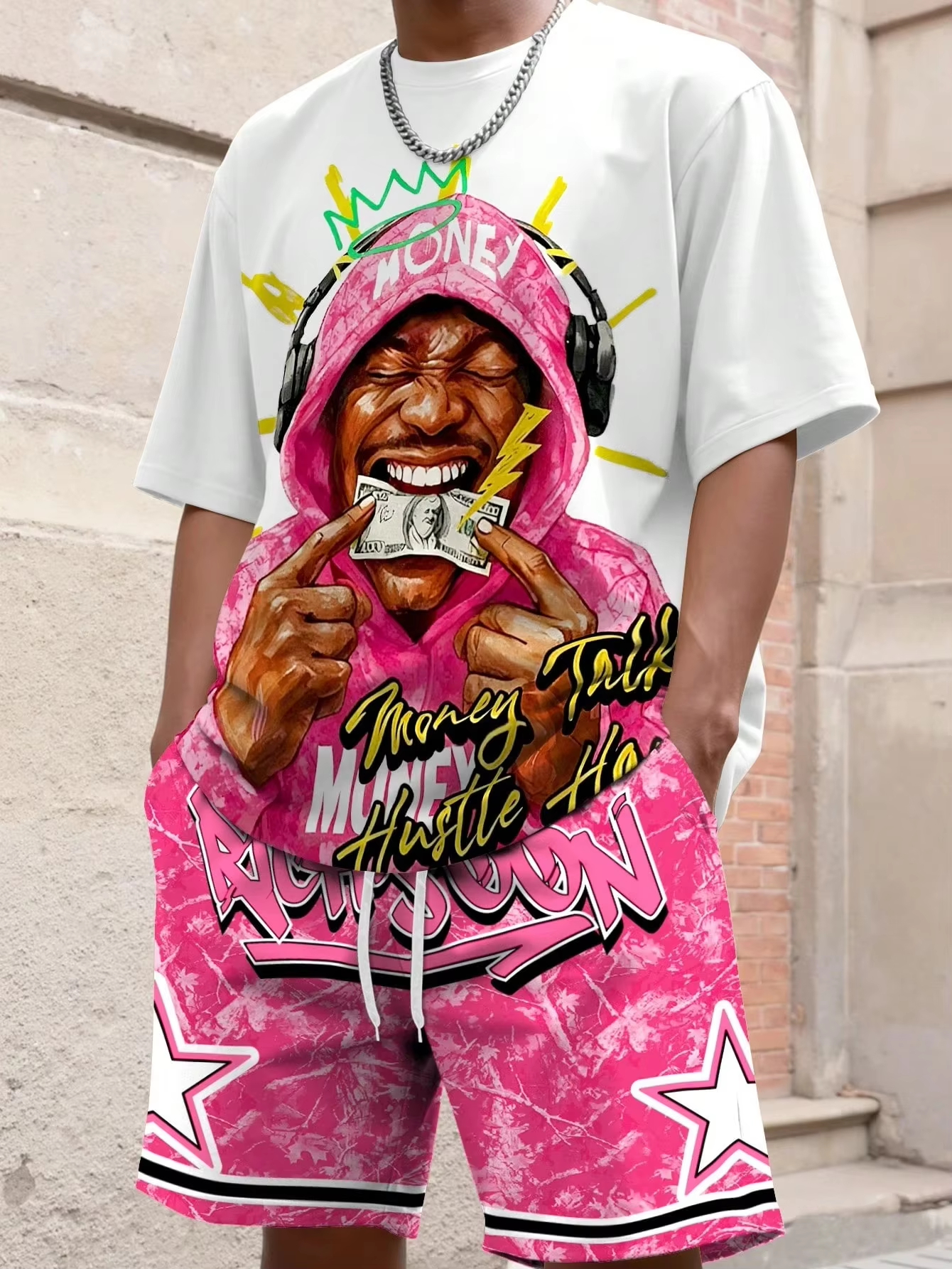 2026 Summer New Men's Short-Sl - Street Fashion For 2026 avaliação e preço