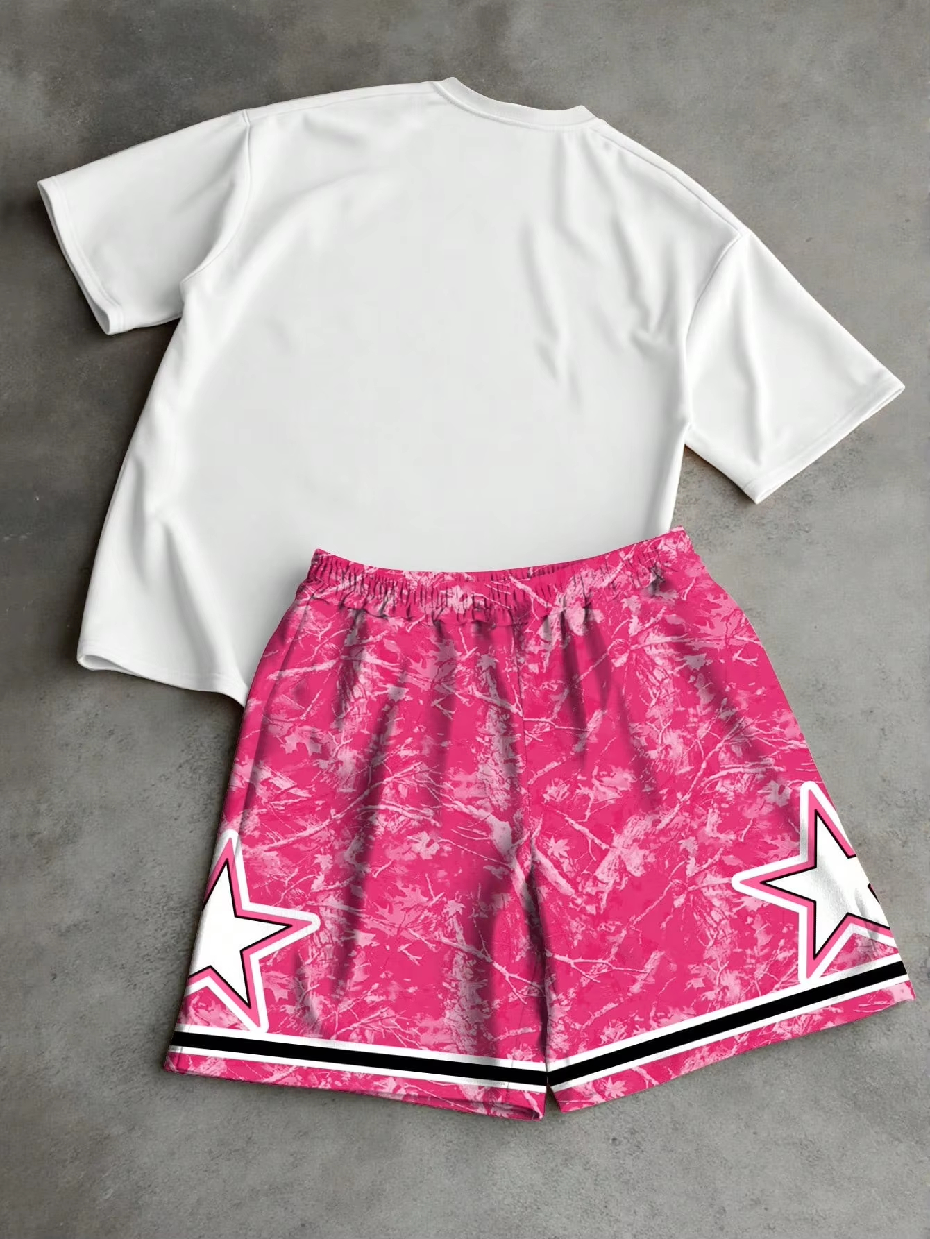 2026 Summer New Men's Short-Sl - Street Fashion For 2026 avaliação e preço