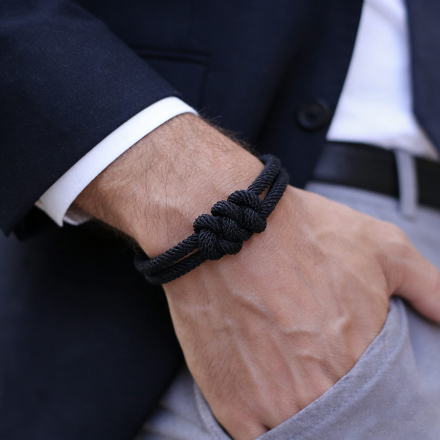 Stylish Men Rope Bracelet High - Street Fashion Of Milan avaliação e preço