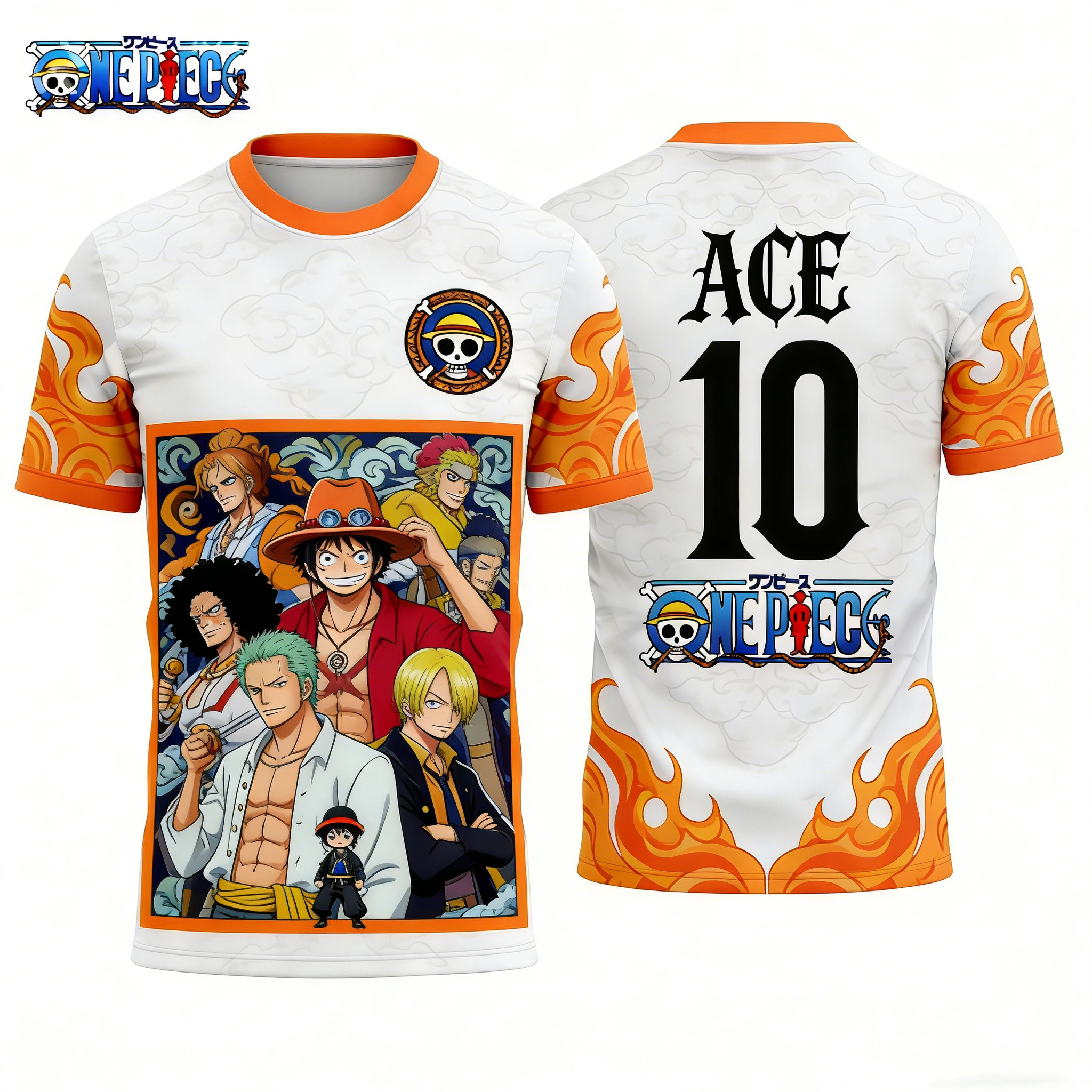 Unisex One Piece Monkey D Luff - Street Fashion Pose avaliação e preço
