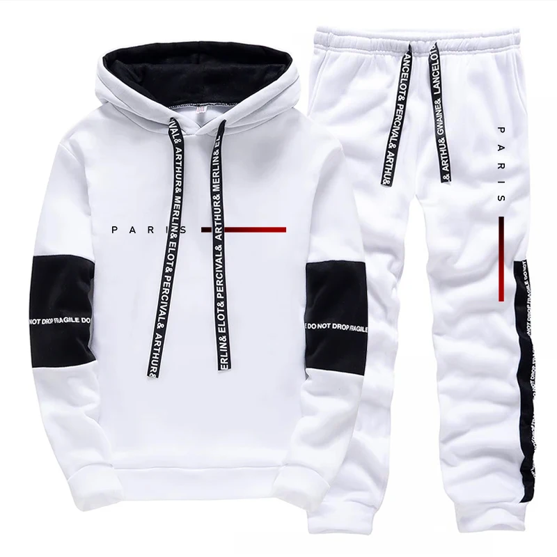 Men's Set Paris Fashion Hoodie - Fashion Streetwear avaliação e preço
