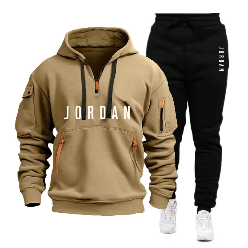 Spring and Autumn Men's Sweats - Street For Fashion avaliação e preço