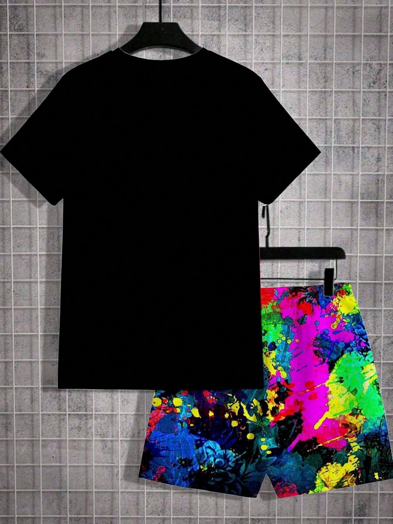 2026 Summer New Men's Short-Sl - Street Fashion For 2026 avaliação e preço