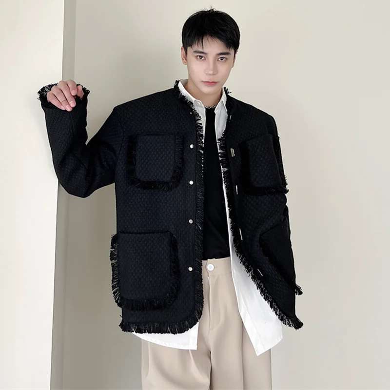 LUZHEN Original Pockets Elegan - Street Fashion Reviews avaliação e preço