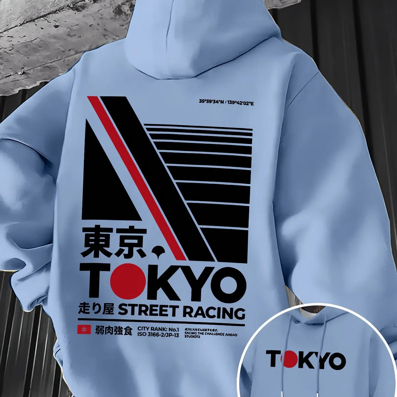 Retro JDM Tokyo Racing Double  - Street Fashion In Tokyo avaliação e preço