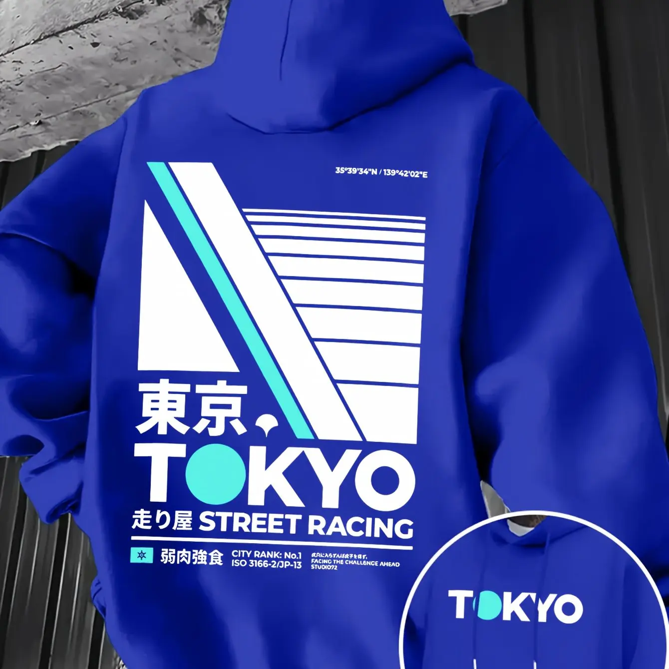 Retro JDM Tokyo Racing Double  - Street Fashion In Tokyo avaliação e preço
