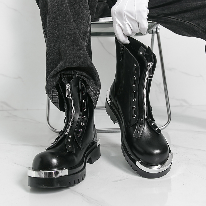 Men's thick soled boots Design - Street Fashion Walk avaliação e preço