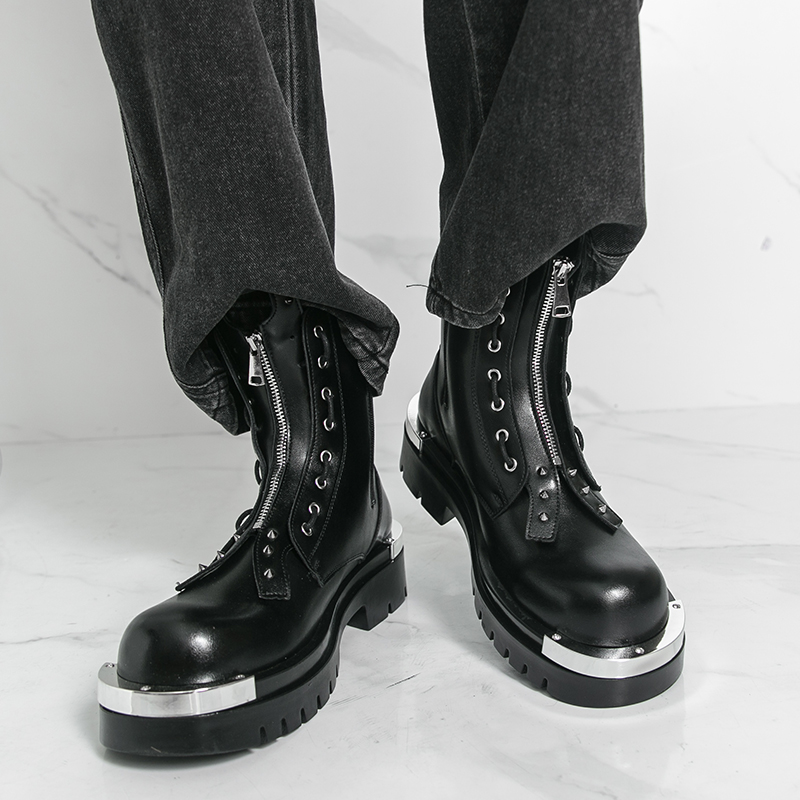 Men's thick soled boots Design - Street Fashion Walk avaliação e preço
