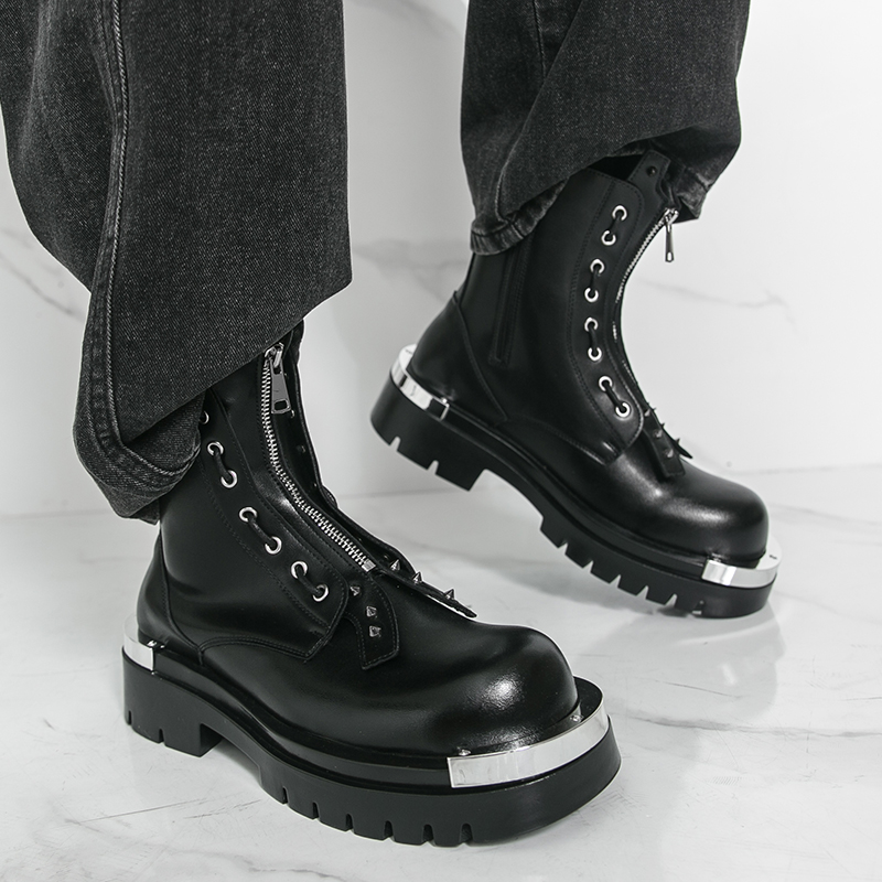 Men's thick soled boots Design - Street Fashion Walk avaliação e preço