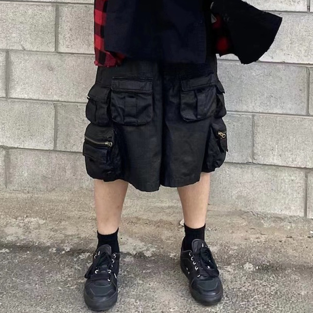 Men's Fashion Coated Techwear  - Techwear Pants Tactical avaliação e preço