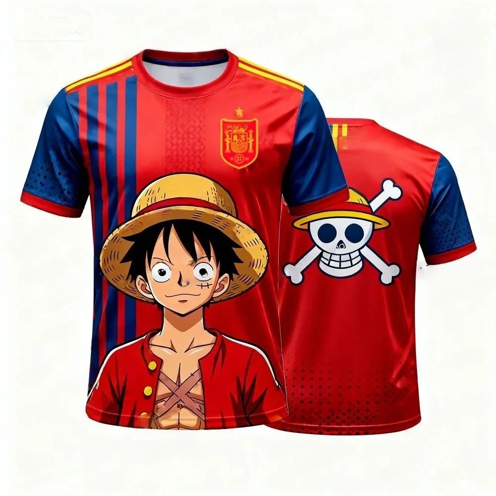 Anime One Piece Monkey D Luffy - Street Fashion Pose avaliação e preço